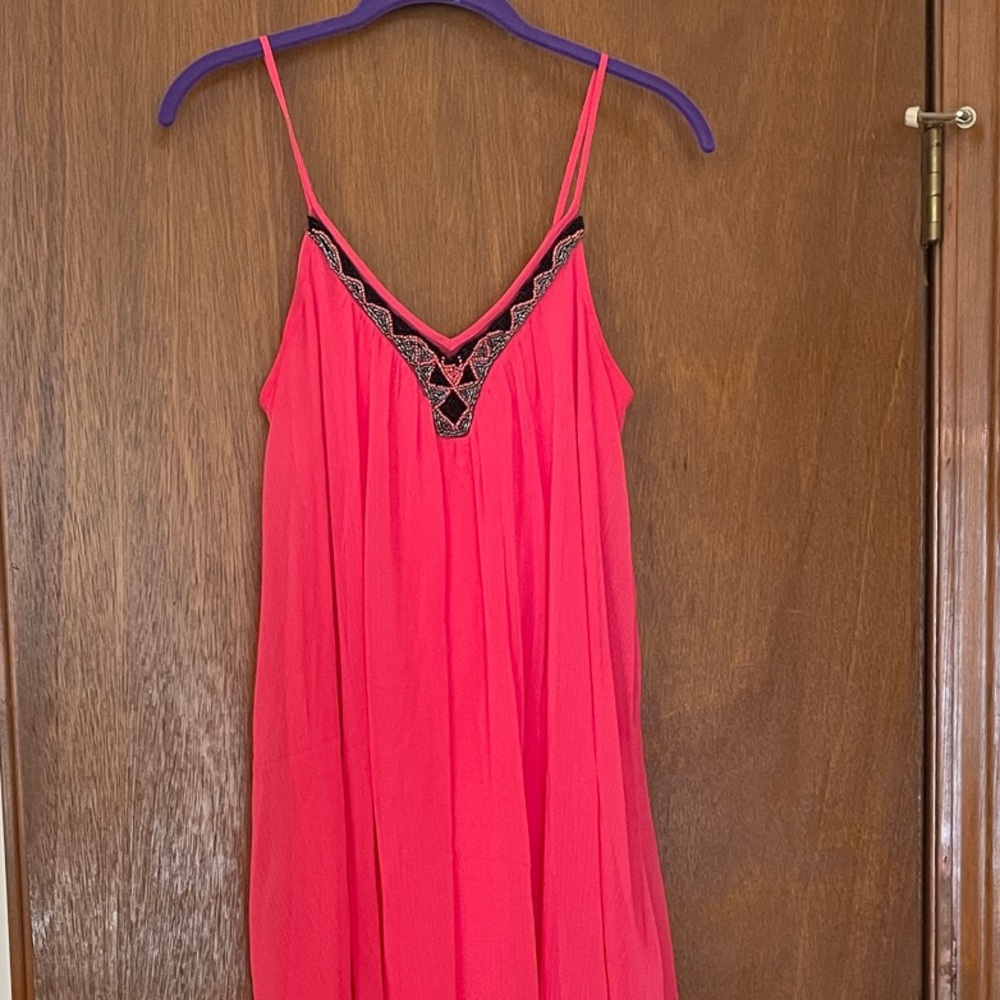Express Pink Sleeveless Dress
